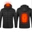 Winter Heated Jacket USB Electric Cotton Coat Zip-up Heater Thermal Clothing Heating Vest For Men