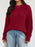 Trendy Queen Women's Oversized Cable Knit Crewneck Fall Pullover Sweaters