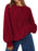 Trendy Queen Women's Oversized Cable Knit Crewneck Fall Pullover Sweaters