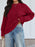 Trendy Queen Women's Oversized Cable Knit Crewneck Fall Pullover Sweaters