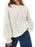 Trendy Queen Women's Oversized Cable Knit Crewneck Fall Pullover Sweaters